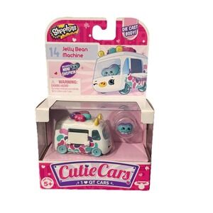 Shopkins Cutie Cars 'Jelly Bean Machine' #14 Series 1 Die Cast New in Box!